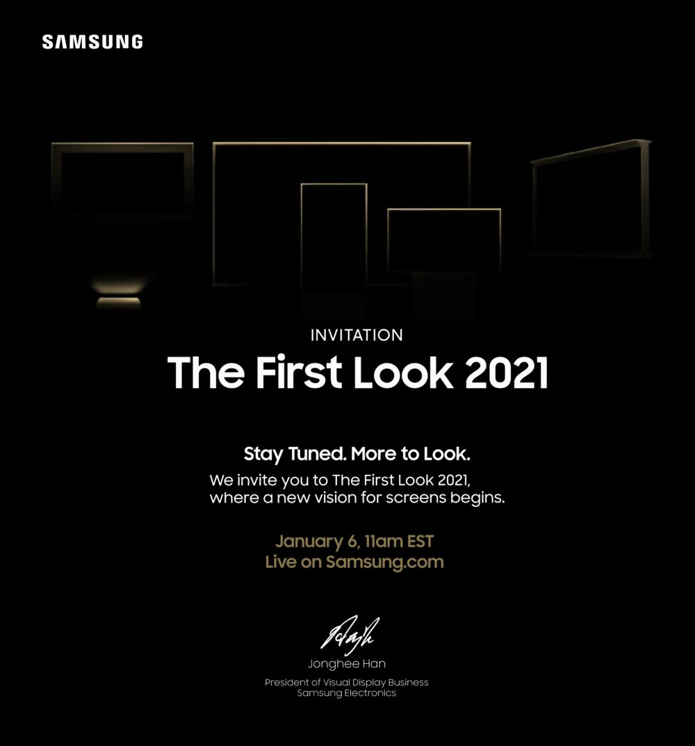 Samsung will unveil the ‘future of the display’ during the First Look 2021 event