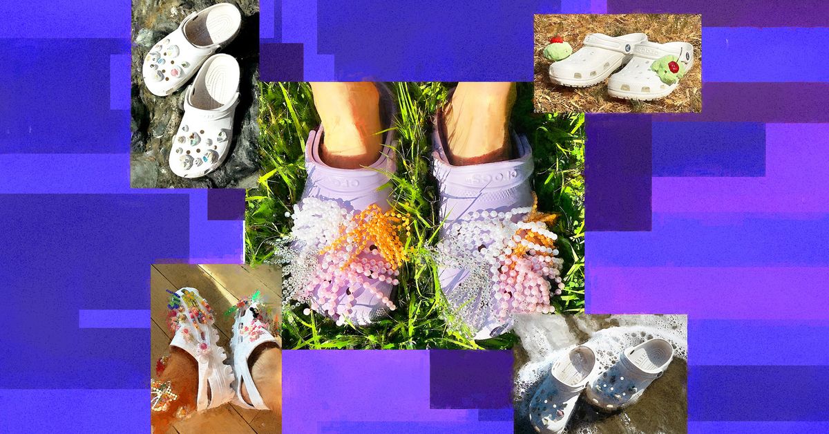 Handmade gigs for crocs are popping up on Instagram