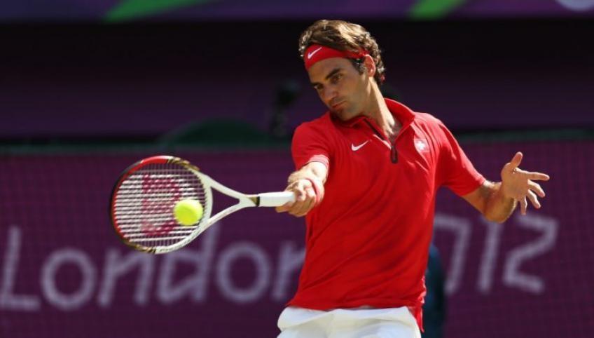 The match is going quickly on the field, Roger Federer says