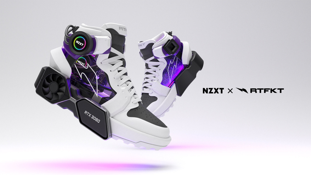 Gaming shoes: sports shoes with Geforce RTX 3080!