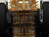 An IBM quantum computer prototype, presented last year at CES in Las Vegas.  JML Pictures