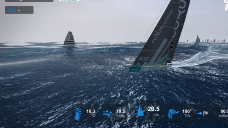 Virtual Vendée Globe Award won by a resident of Drum