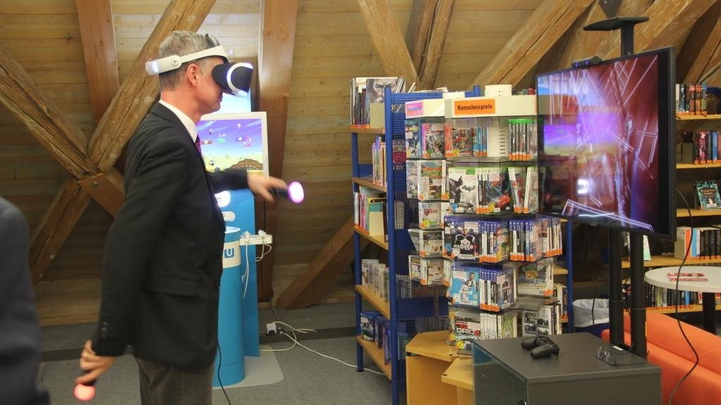 Virtual worlds come true in Straubing City Library