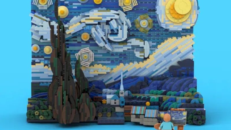 Lego will release the new collection dedicated to Starry Night