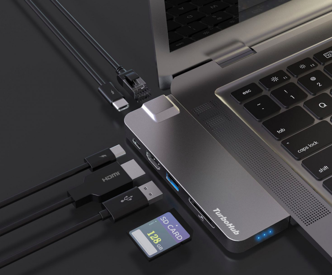 6-in-1 hard drive that changes face to laptop