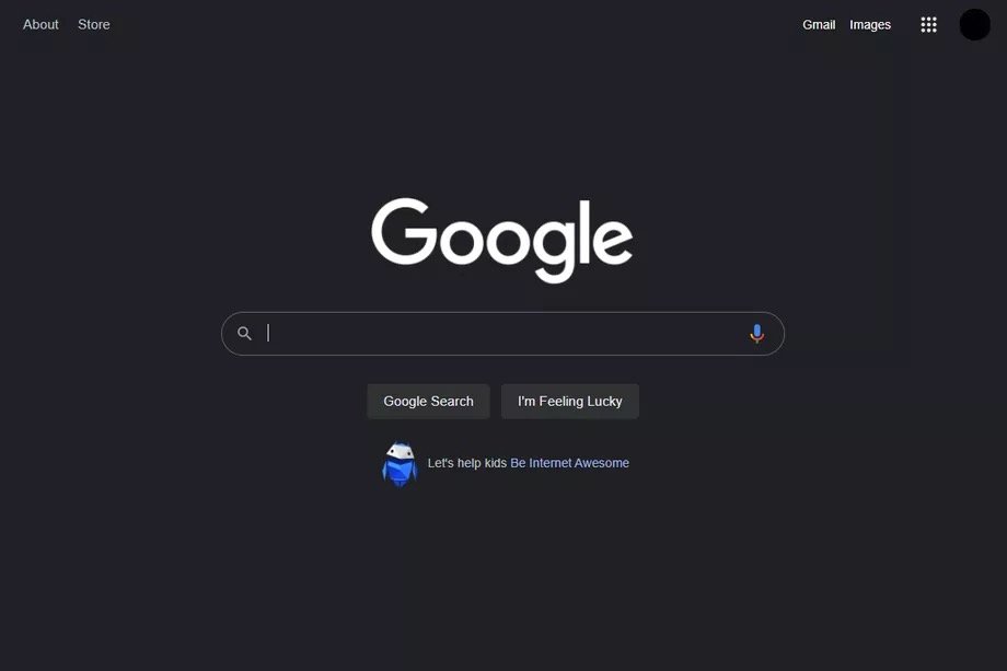 Google is testing dark mode for searches on the computer