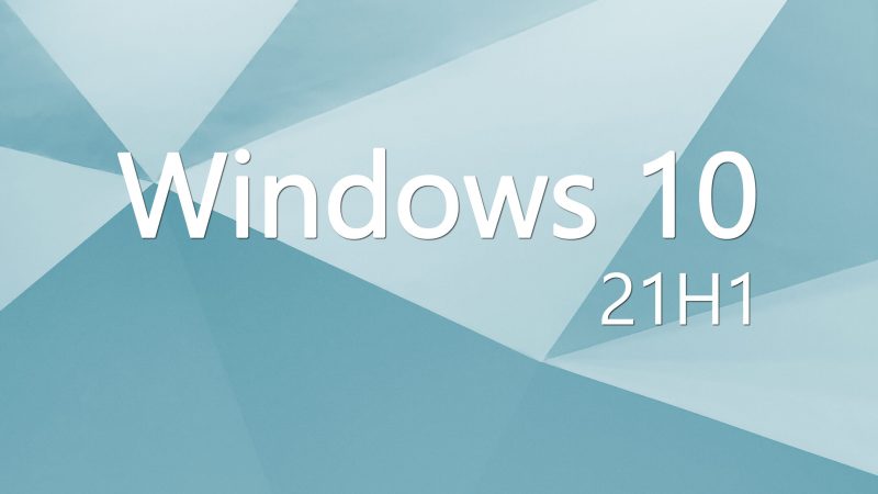 Windows 10 21 H1: Update already on PCs