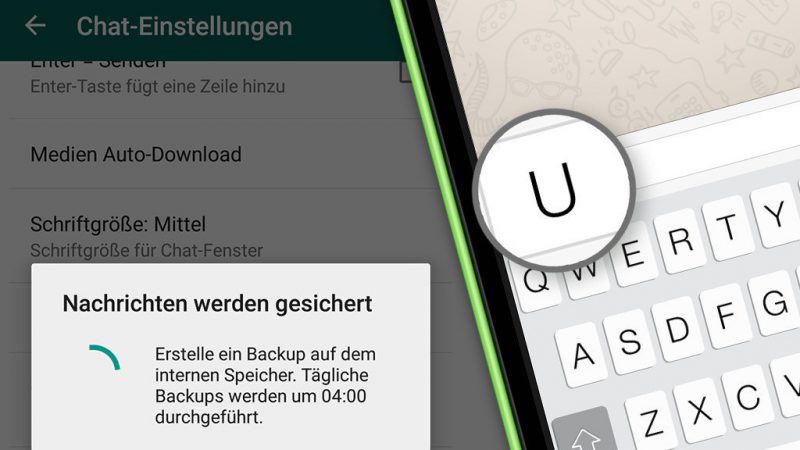 WhatsApp: More protection for cloud backups is in progress