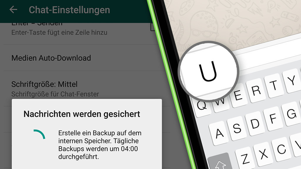 WhatsApp: More protection for cloud backups is in progress
