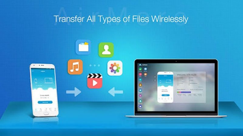 AirMore to easily transfer files from Android to PC