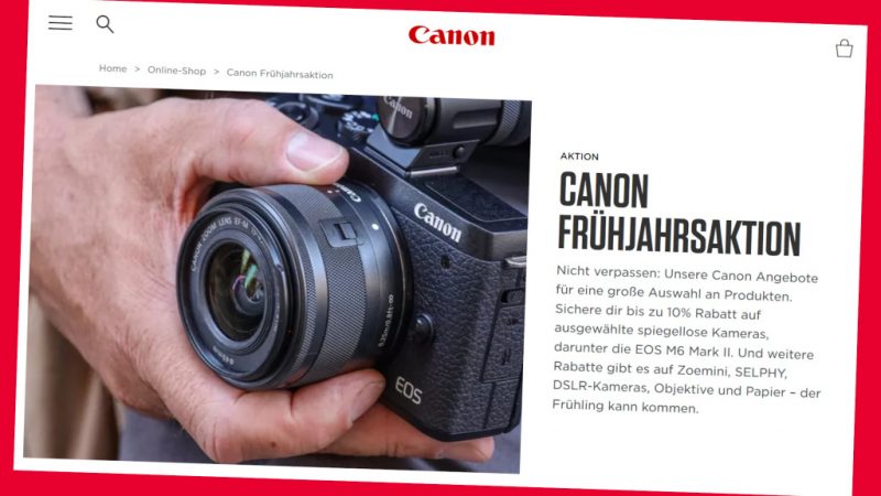 Canon: All Spring Campaign Savings