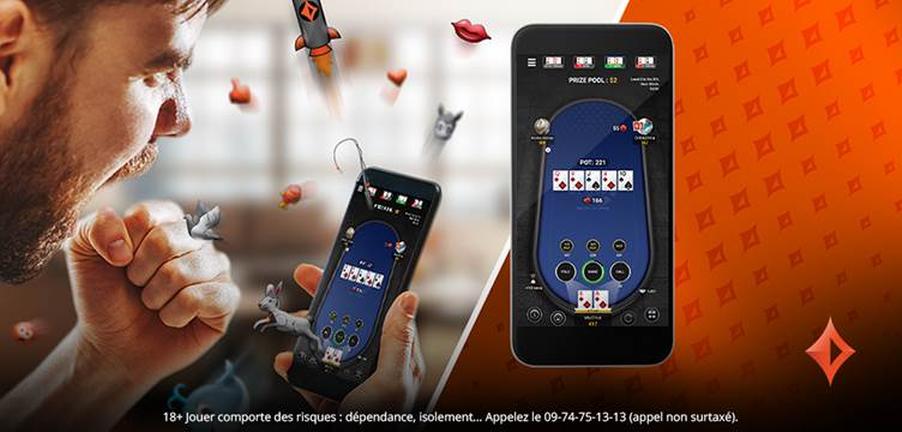 The new mobile app for PARTYPOKER, BWIN and PMU has been revealed