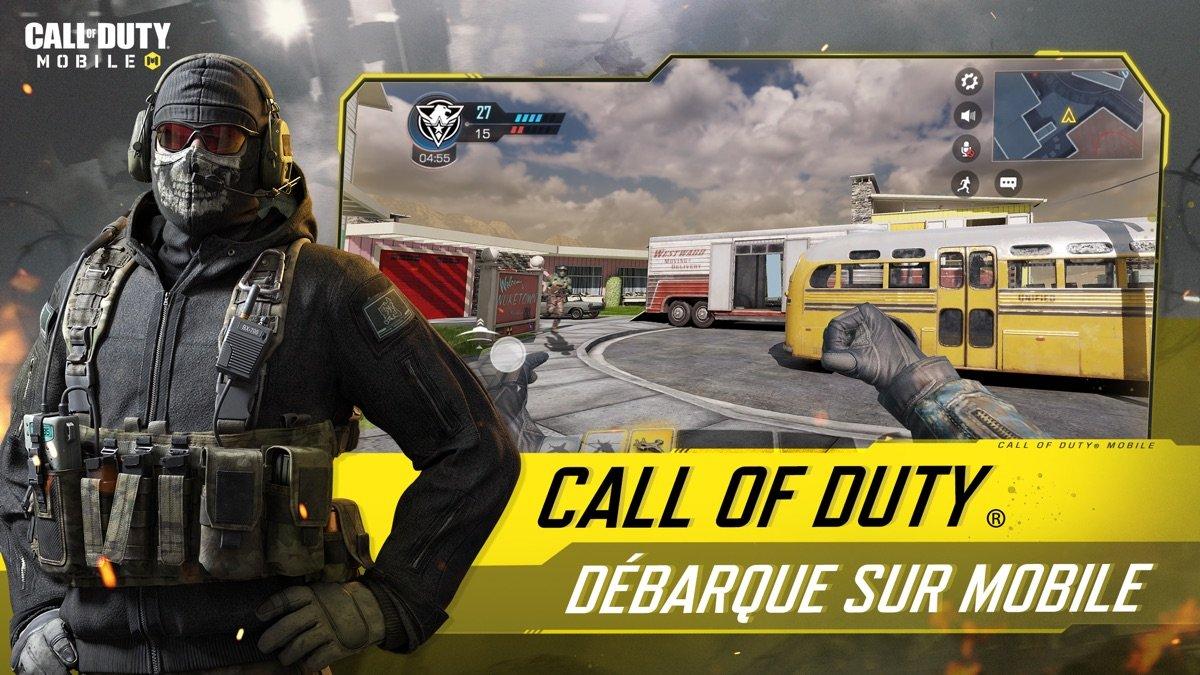 Call of Duty R mobile capture jeu ipa iphone ipad