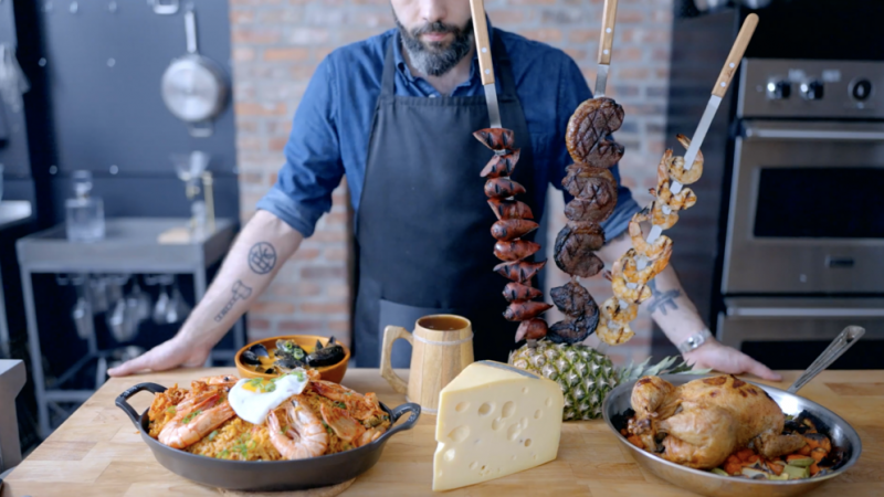 This chef reinvents dishes from the game in real life