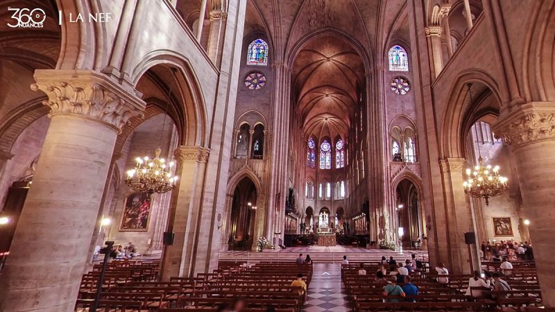 Notre Dame de Paris reopens its doors for a virtual 360-degree visit