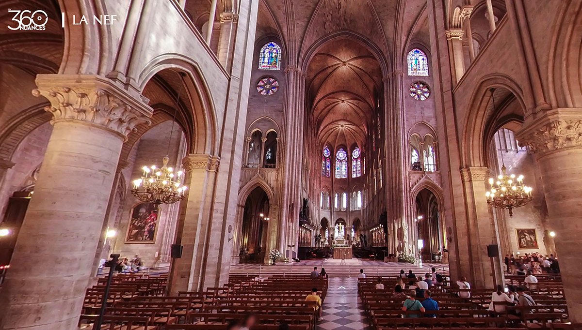 Notre Dame de Paris reopens its doors for a virtual 360-degree visit
