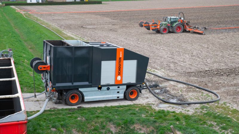 Schouten launched a mobile pump unit for dispensing without tons