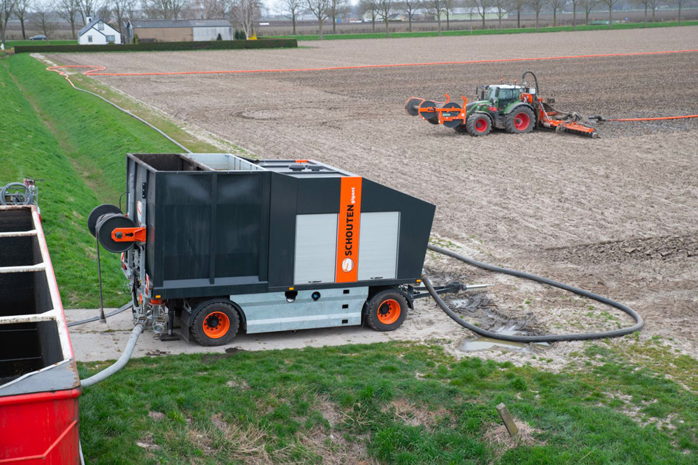 Schouten launched a mobile pump unit for dispensing without tons