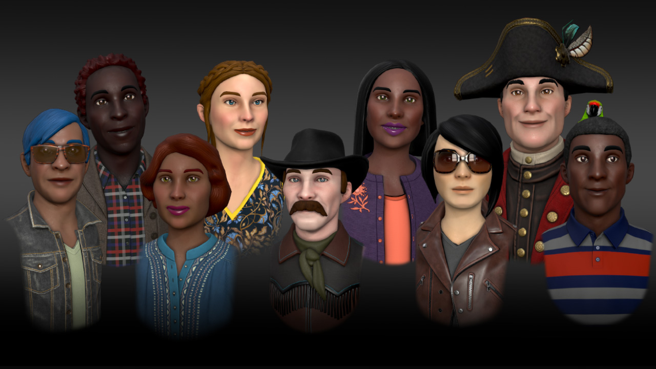 Images of Oculus Avatars are fresh, more expressive and customizable