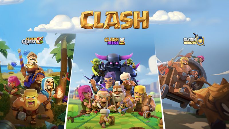 Announcing 3 new “Clash of Clans” games on mobile