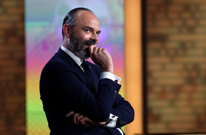 Mayor of Le Havre and former Prime Minister, Edouard Philippe, on France 2, April 4.