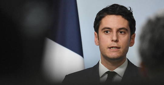Gabriel Atal accuses the opposition of playing the Marine Le Pen match
