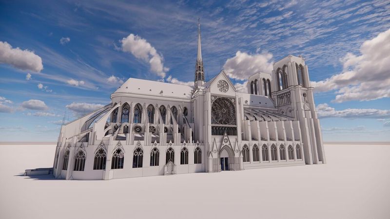How digital technologies are helping rebuild Notre Dame