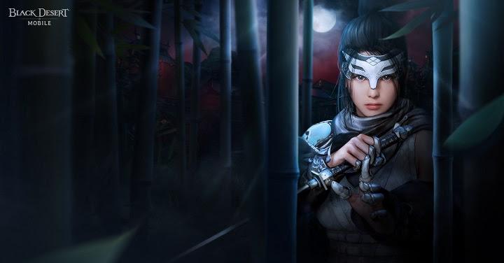 The new Kunoichi category is now available on Black Desert Mobile