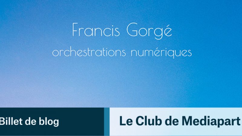 Francis Georgy coordinates Debussy on his computer
