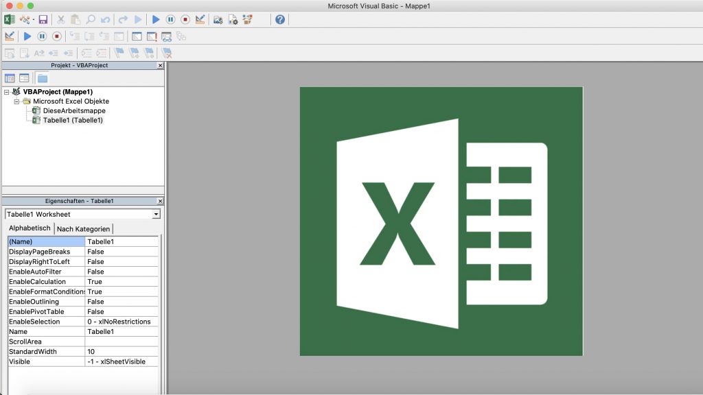 Excel vba прокрутка экрана