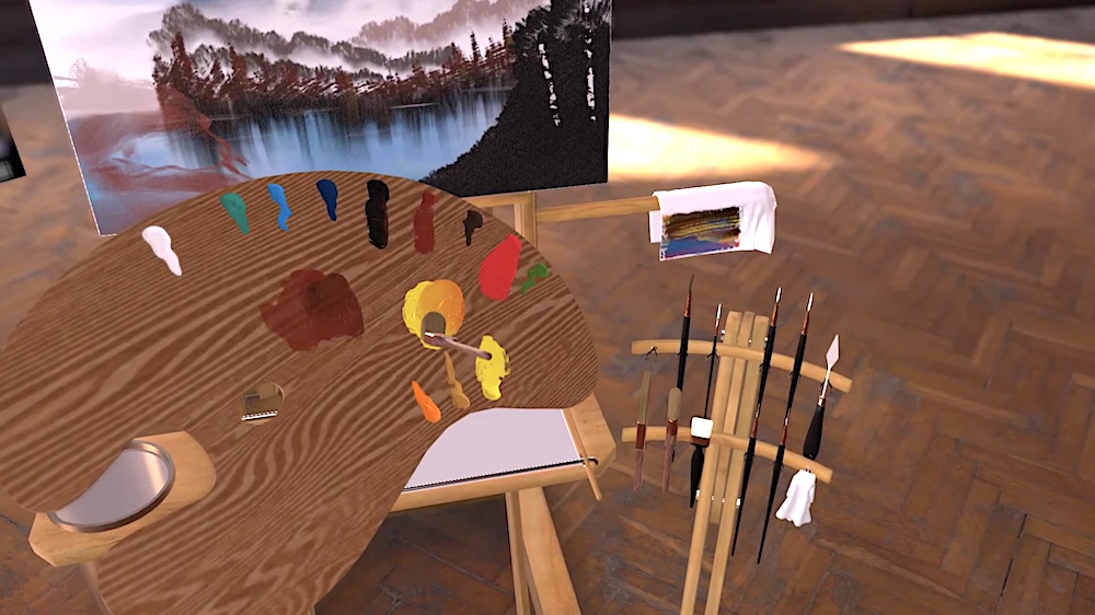 Vermillion VR: Realistic Oil Painting Simulation