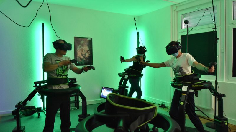 Virtual reality makes Delémont a sweat