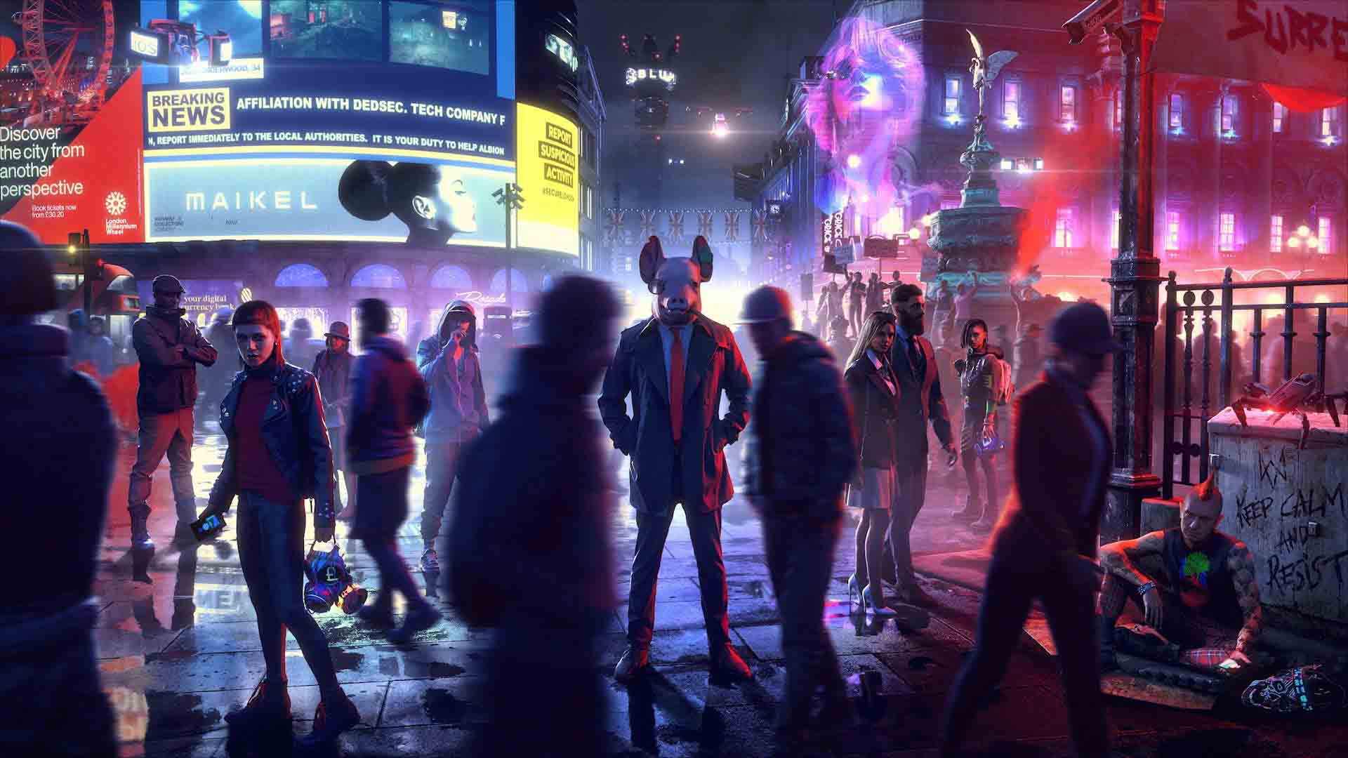 Watch Dogs Legion with a big update.  New characters, tools, and more