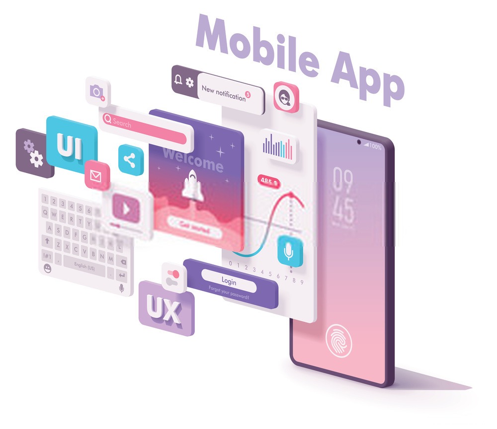 Mobile applications on the smartphone