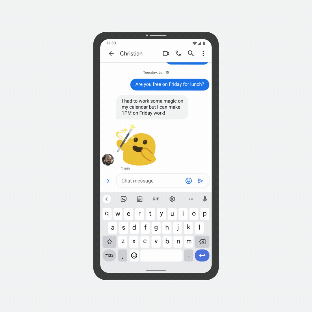 The Gboard keyboard's emoji kitchen has been drilled.  (Image: Google)