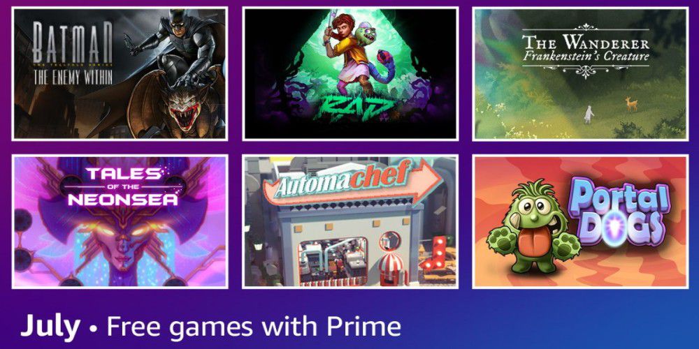 Prime Gaming: Six games for free in July 2021
