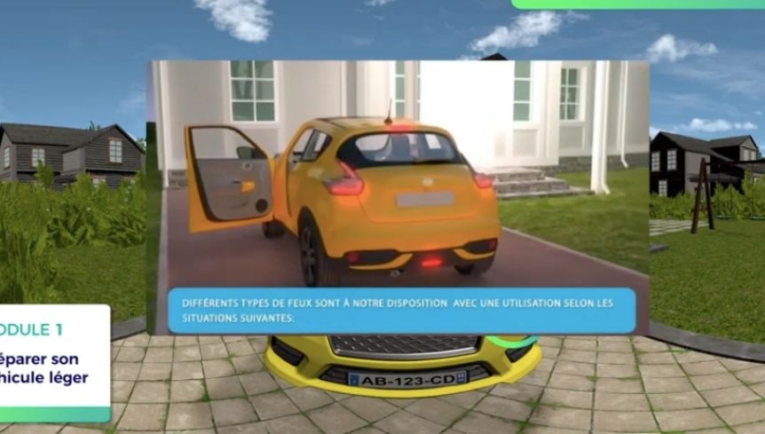 Learn the rules of the road in virtual reality