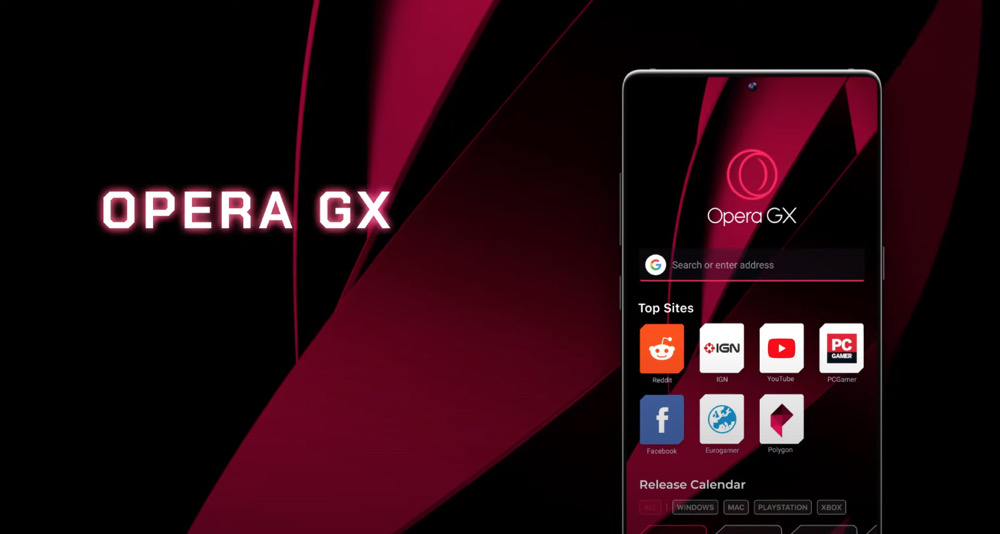 opera gx mobile