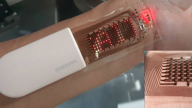 Samsung’s new extendable OLED could be a boon to health and fitness