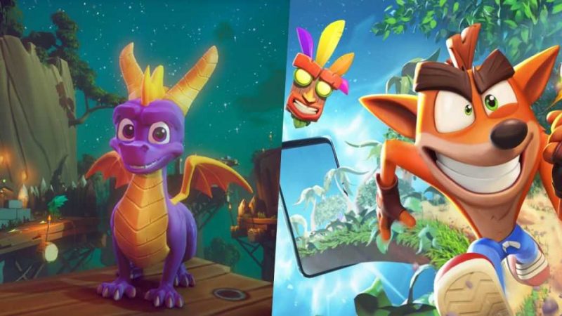 Spyro is back… in the mobile game Crash Bandicoot