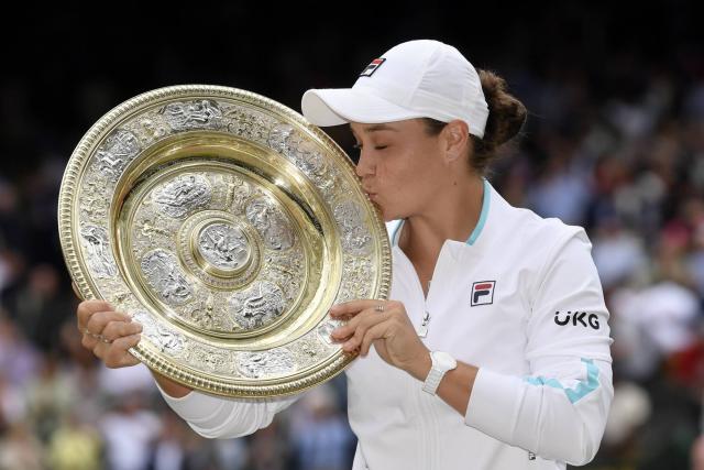 Ashleigh Barty wins Wimbledon after defeating Karolina Pliskova