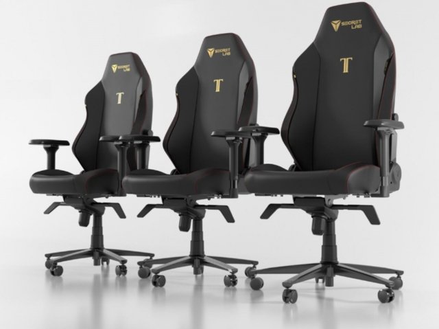 New gaming chairs in three sizes