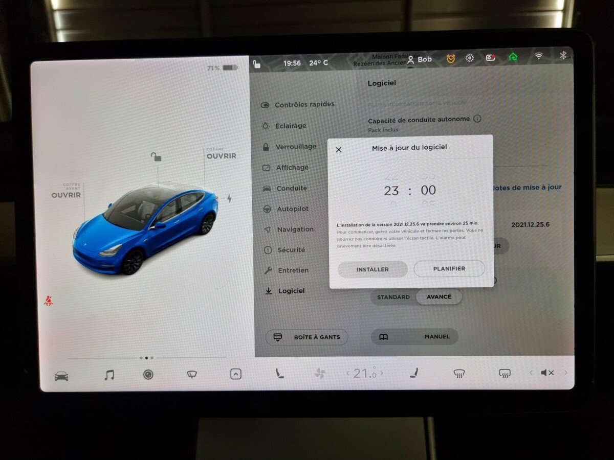 Planning to update Tesla