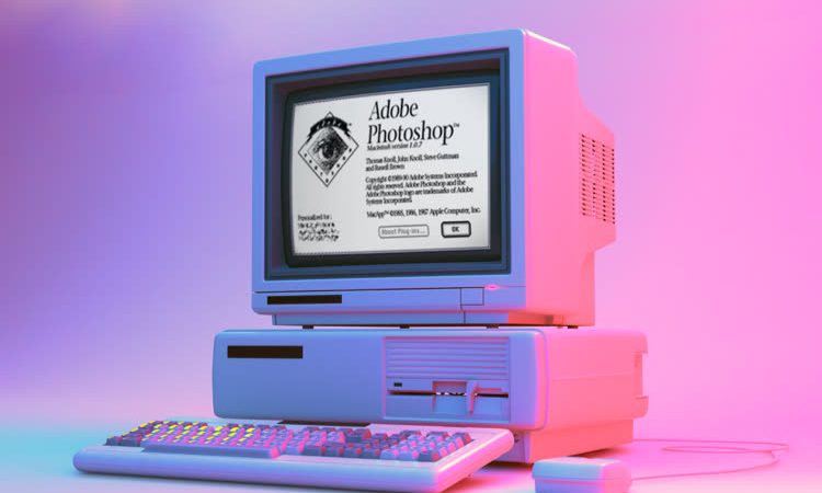 Adobe celebrates, drunk, forty years since the creation of the computer with a picture and seven errors