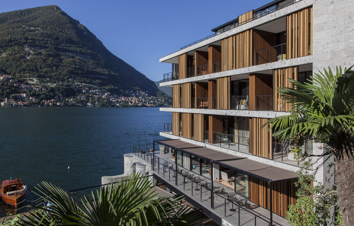 For an immersive experience of Patricia Urquiola's universe, nothing is better than spending a night at one of the hotels she's built, like Il Sereno, on the shores of Lake Como.