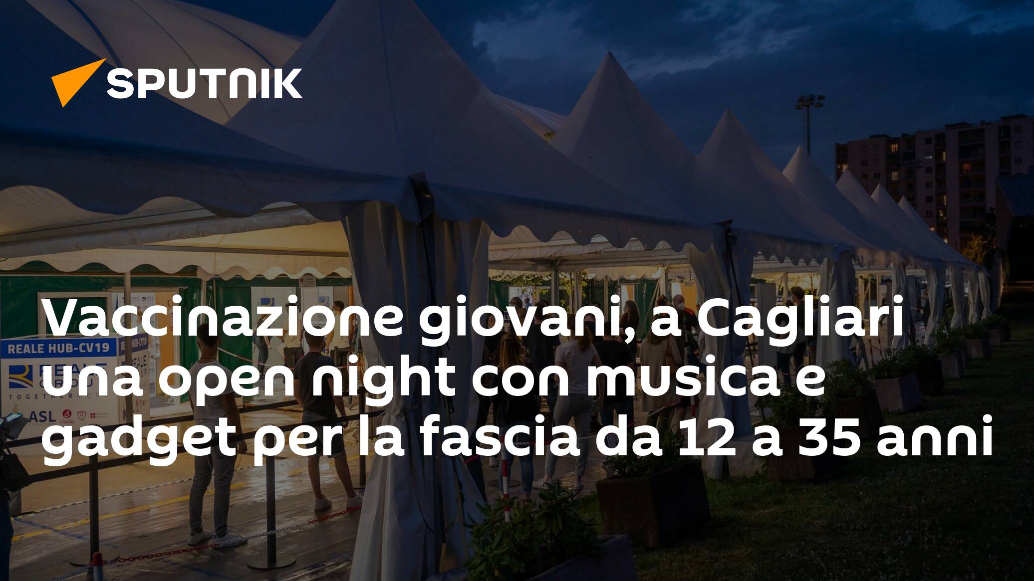 Youth vaccination, open night in Cagliari with music and instruments for the age group from 12 to 35