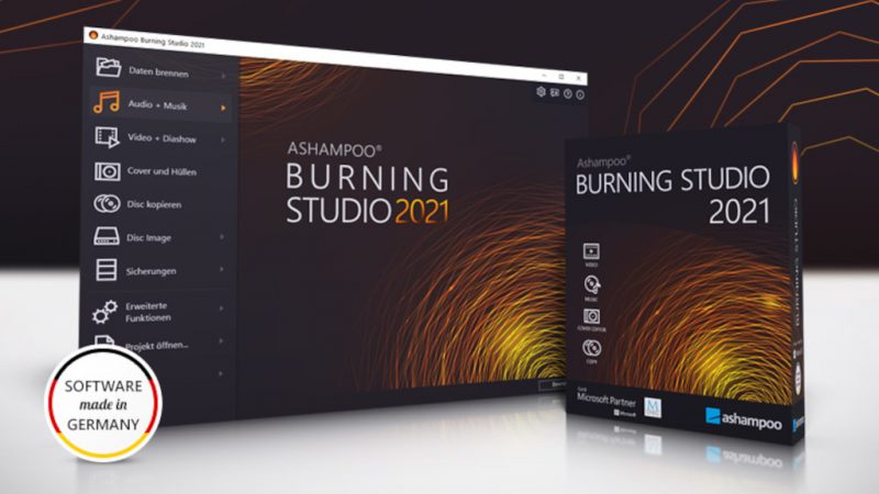 Free Software: Ashampoo Burning Studio 2021 Full Version