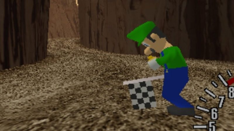 Luigi has been found in the Dreamcast racing game