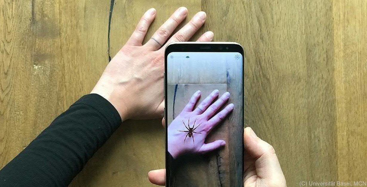 Virtual Reality – The fear of spiders can be fought with a mobile phone