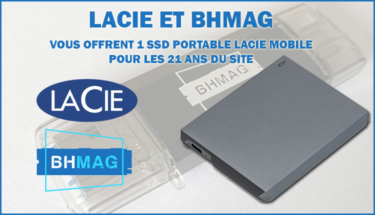 SSD from LaCie Mobile to win!
